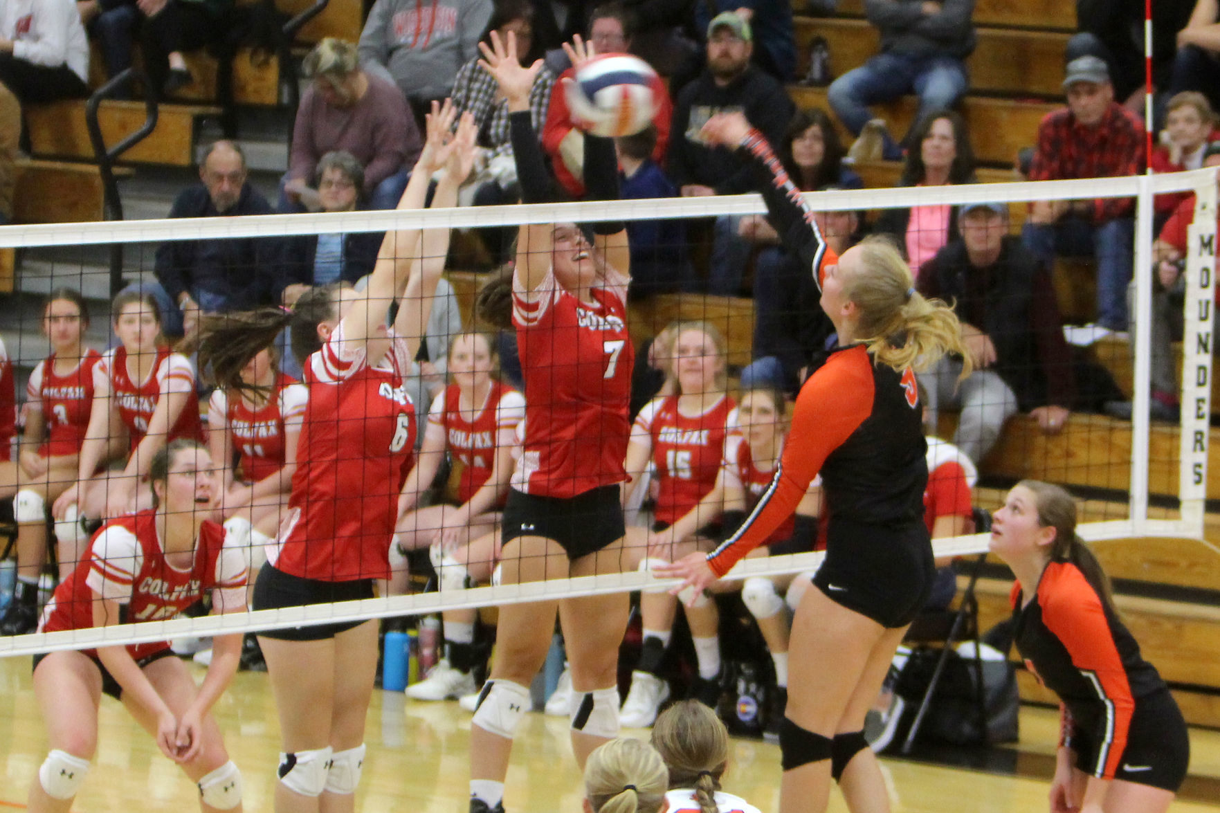 Colfax at Elk Mound volleyball 10-17-19